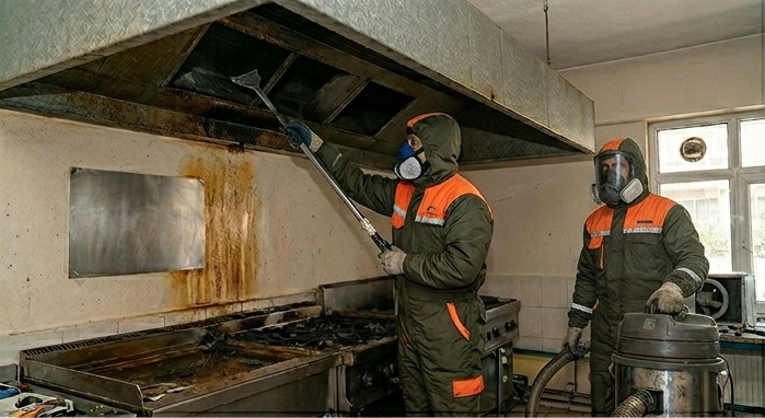 Endustriyel Mutfak Temizligi