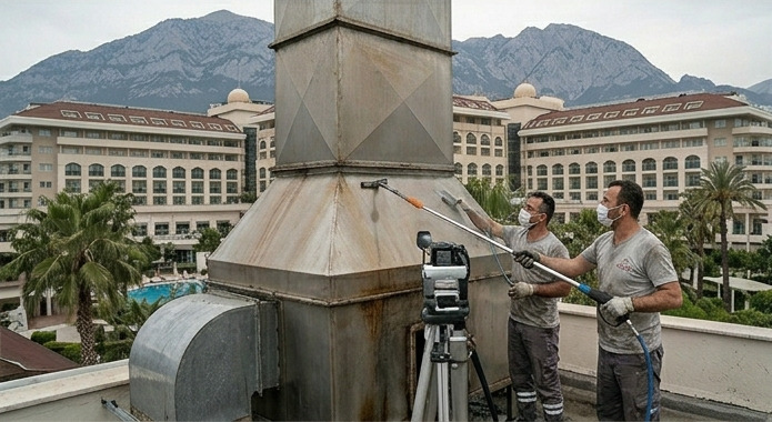 Otel Baca Temizligi